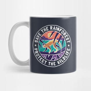 Squirrel Monkey - Save the Rainforest, Protect the Wildlife Mug